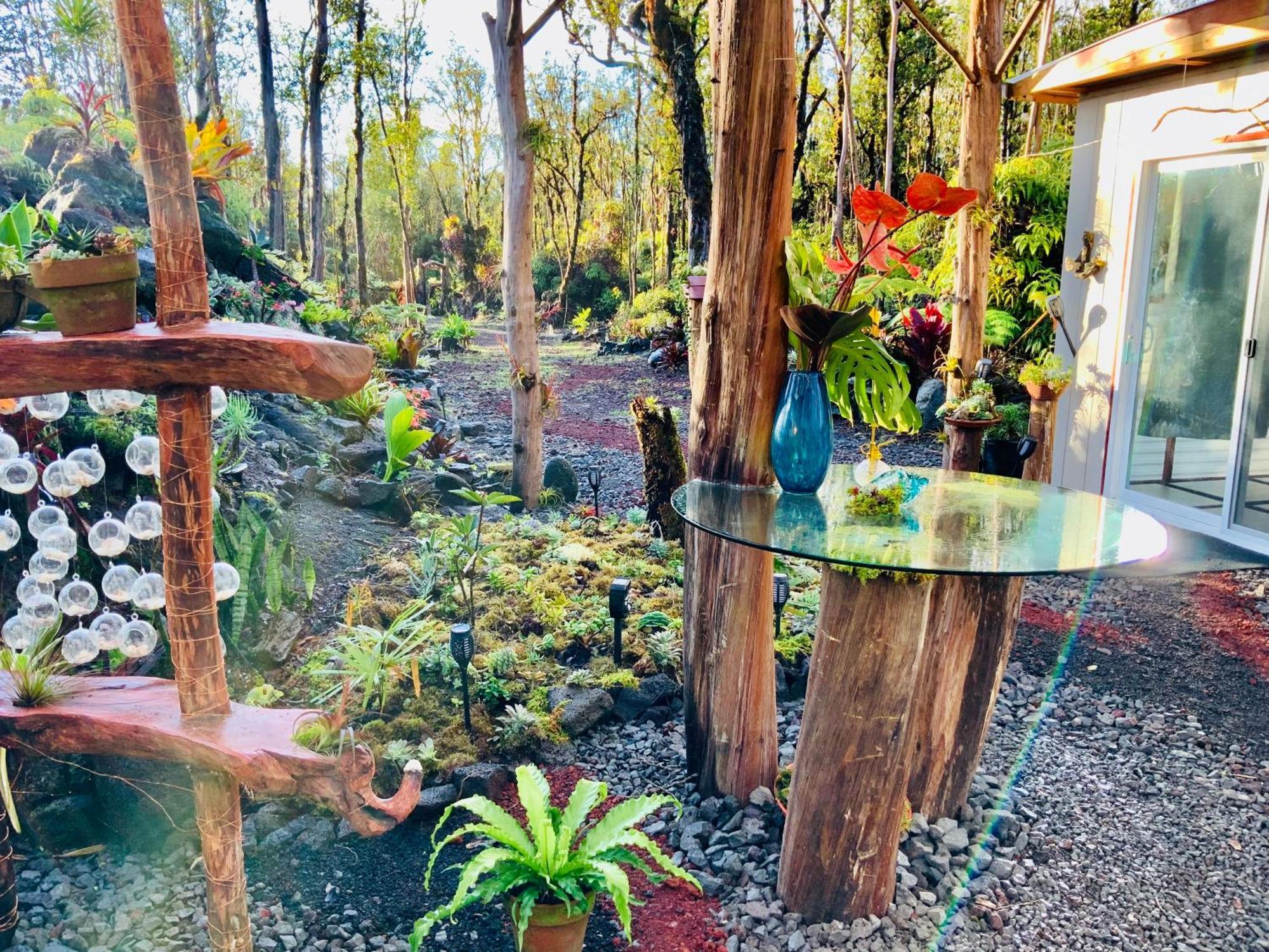 Exotic Garden Cottage At Amazing Volcano Fissure Mountain View Екстериор снимка