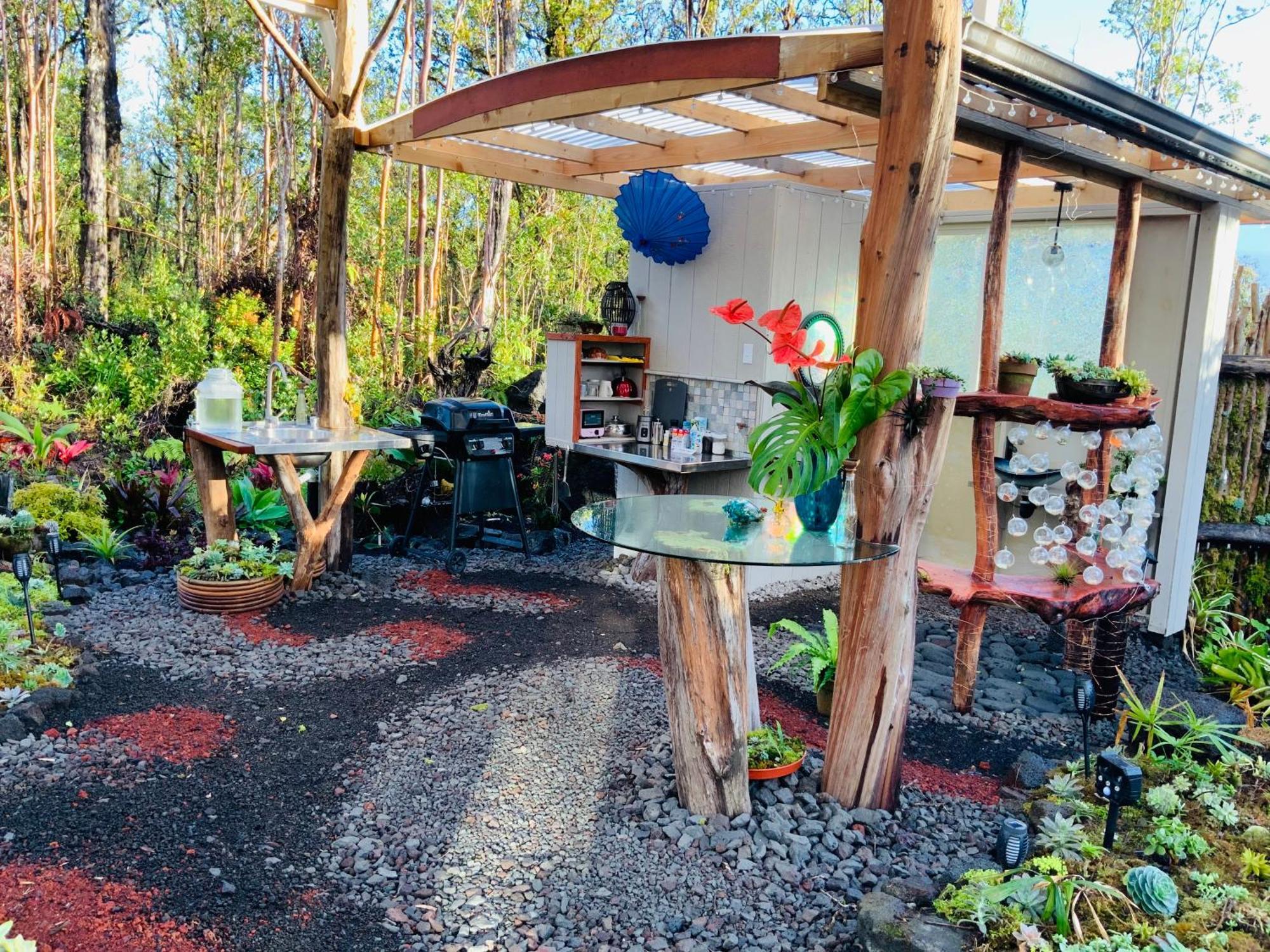 Exotic Garden Cottage At Amazing Volcano Fissure Mountain View Екстериор снимка