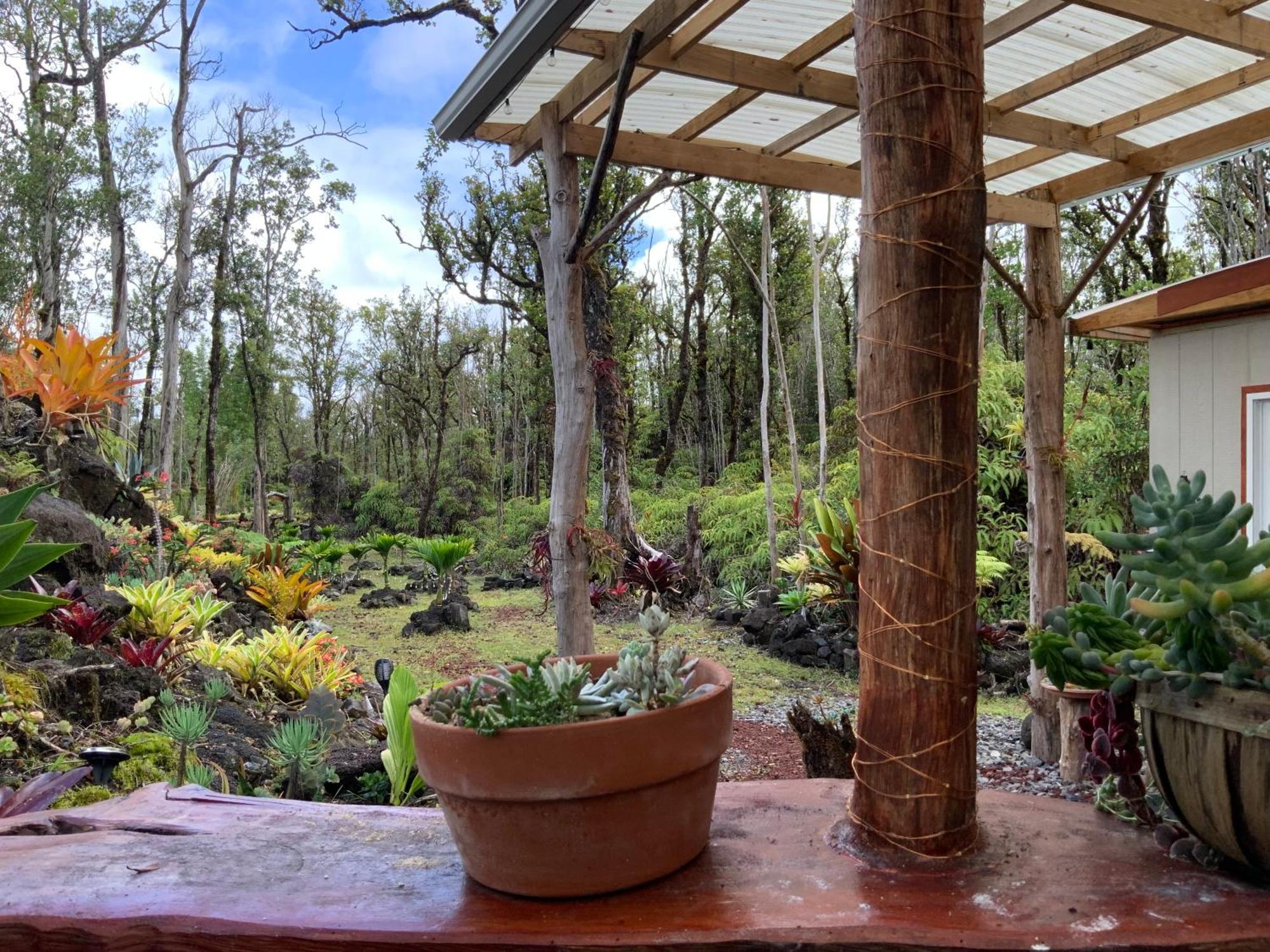 Exotic Garden Cottage At Amazing Volcano Fissure Mountain View Екстериор снимка