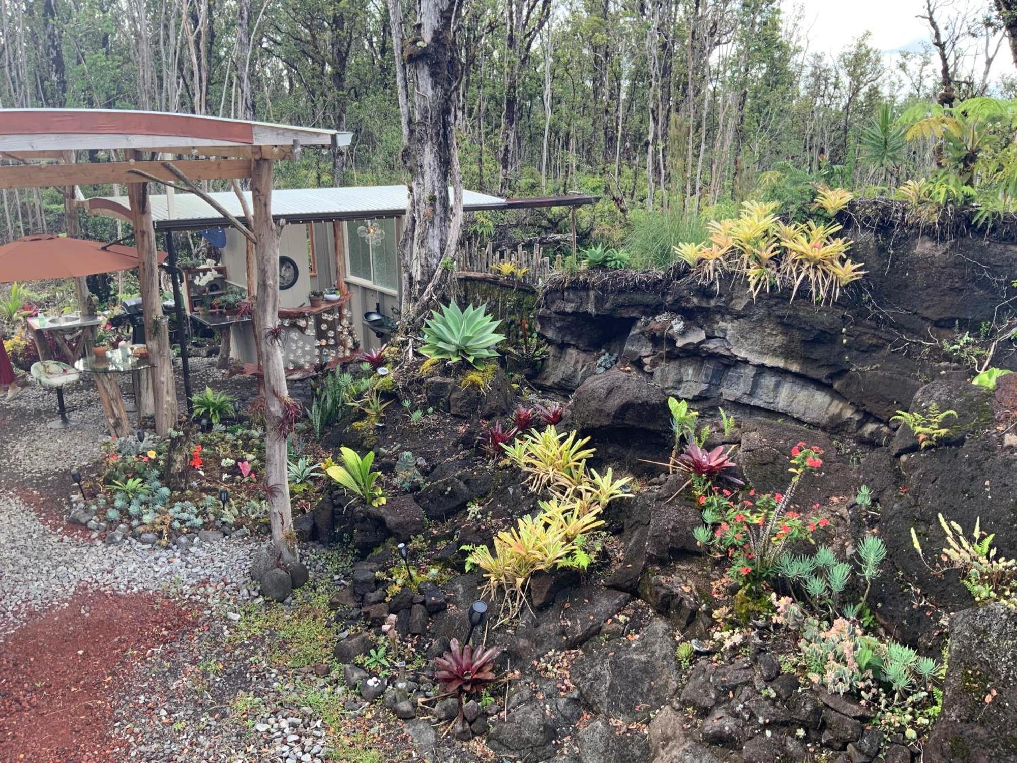 Exotic Garden Cottage At Amazing Volcano Fissure Mountain View Екстериор снимка