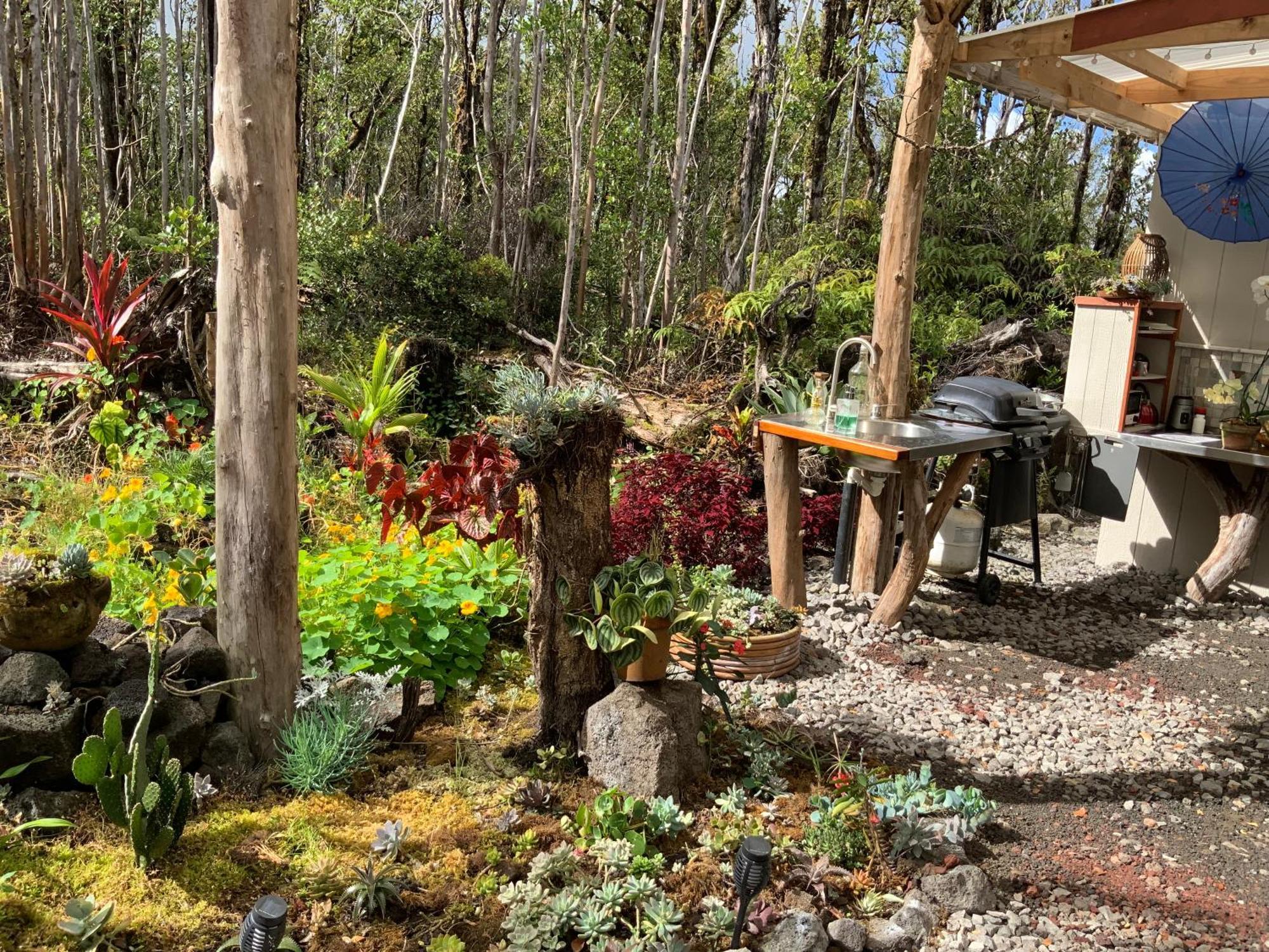 Exotic Garden Cottage At Amazing Volcano Fissure Mountain View Екстериор снимка