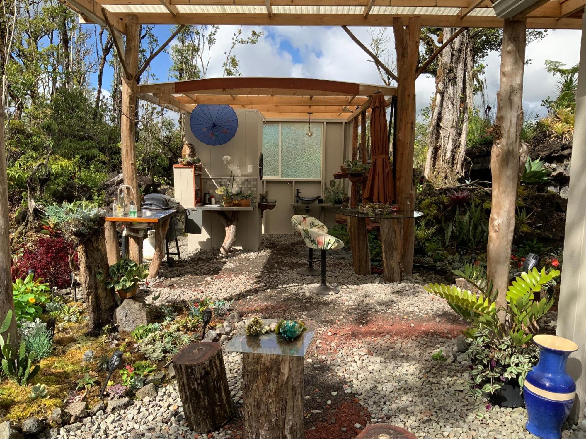 Exotic Garden Cottage At Amazing Volcano Fissure Mountain View Екстериор снимка